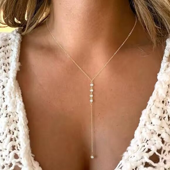 14K Gold filled Layering Necklace - Picture 2 of 3